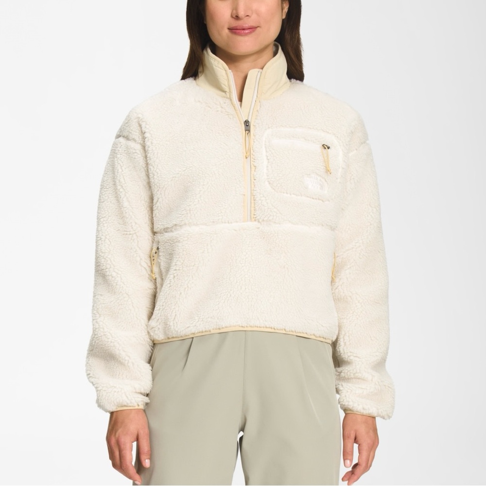 The North Face Womens Beige Fleece Pullover